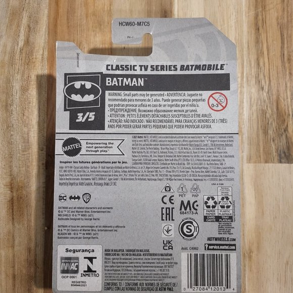 HOT WHEELS BATMAN BATMOBILE - Picture 2 of 2